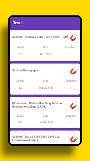 Torrent Downloader Screen 2