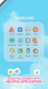 Olympia - Captura de tela do pacote de ícones de desenho animado