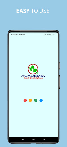 Android application O2 Academia screenshort
