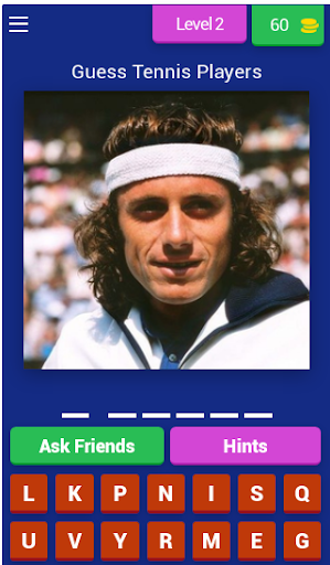 Guess Tennis Player