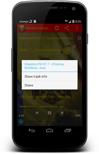 Moldova Muzica Online Screenshot 2 - AppWisp.com