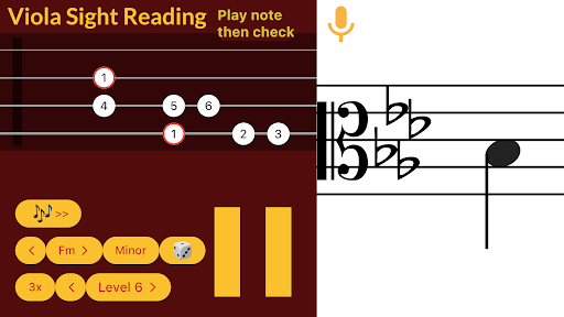 Viola Sight Reading Screen 3
