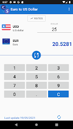 Euro to US Dollar / EUR to USD