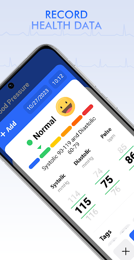 BP Tracker : Health Diary Screen 3
