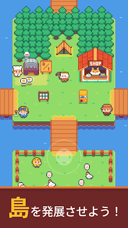 Game screenshot ピッケルキング島 : ピクセルヒーリングタイクーン mod apk
