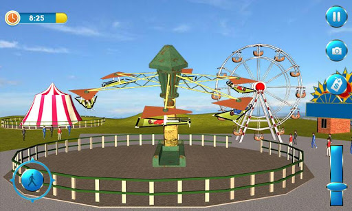 Theme Park Fun Swings Ride Screen 2