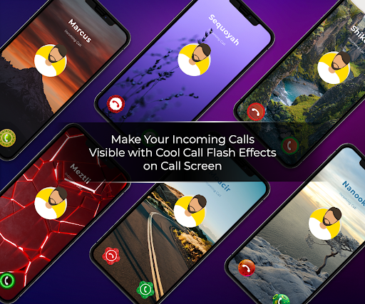 Android application My Color Calling Screen screenshort