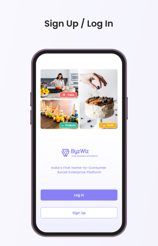 Android application ByzWiz: True Social Commerce screenshort