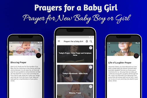 Android application Prayers for a Baby Girl screenshort