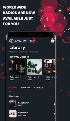 Screenshot of Givvy Radios - Listen & Enjoy!