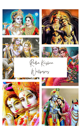Android application Radha Krishna Wallpapers screenshort