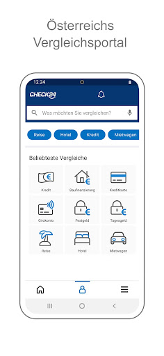 Android application CHECK24 Österreich screenshort