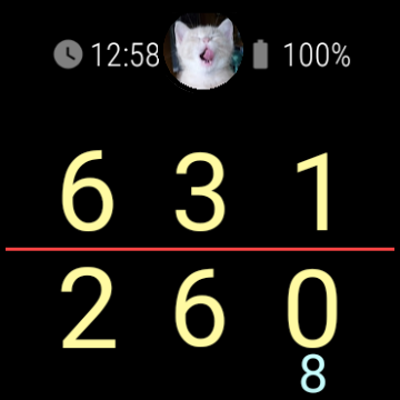Tennis Watch Screen 2