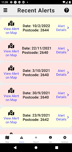 Bloat Alert Screen 2
