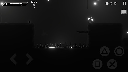 Narrow Dark Cave 2d pixel game