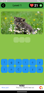 Animals Quiz: Guess And Learn