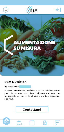Android application REM Nutrition screenshort