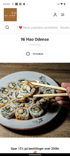 Android application Ni Hao Odense screenshort