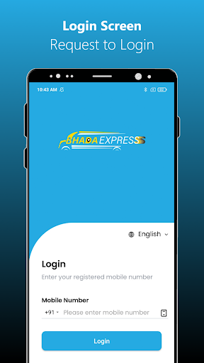 BhadaExpress Driver Partner Screen 2