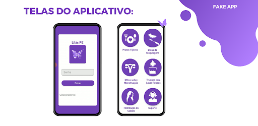 Android application Lilás PE screenshort
