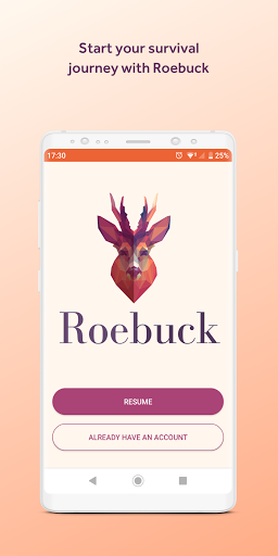Android application Roebuck Survival Guide screenshort
