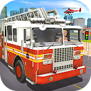 City Fire Truck Rescue