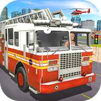 City Fire Truck Rescue