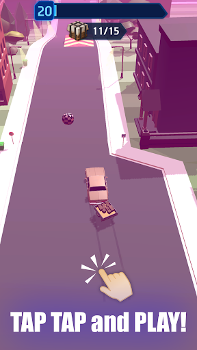Android application Pickup courier Game cargo taxi screenshort
