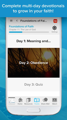 Screenshot of myCBN Prayer & Devotional App