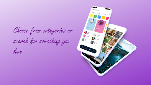 Android application HD Wallpapers screenshort
