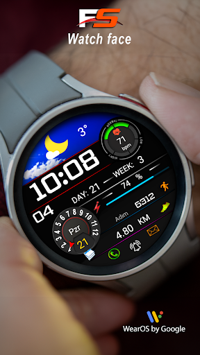 FS W254 Watch face Screen 2