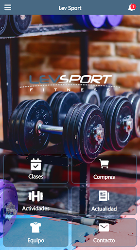 Android application Lev Sport screenshort