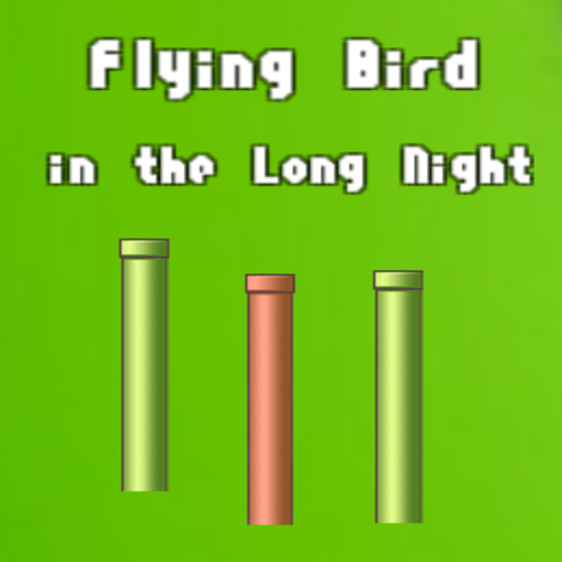 Flying Bird in The Long Night
