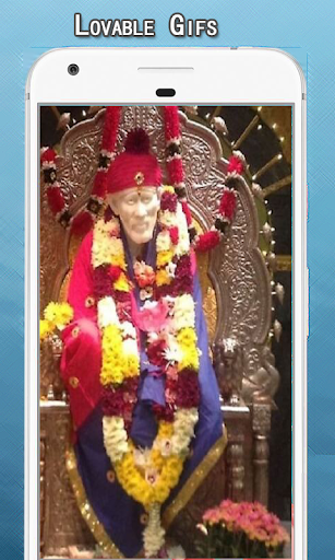 Android application Lord Sai Baba GIF screenshort