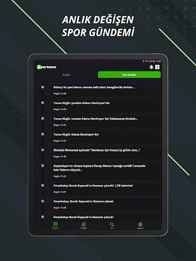 Sportmen: Spor Haberleri screenshot 6