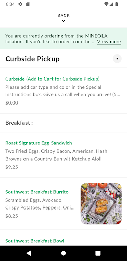 Roast Sandwich House Screen 3