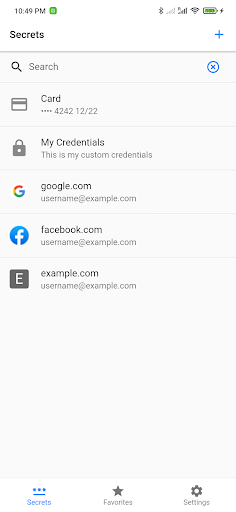 Secrets Password Manager 1