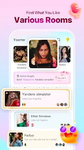 Yaame-Group Voice Chat Rooms