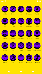 Purple Icon Pack Style 3