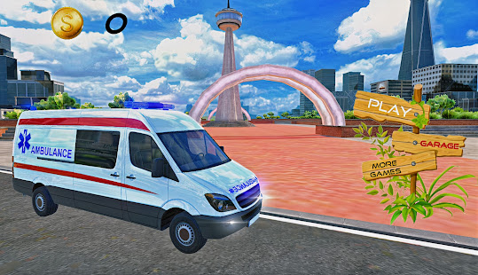 American 911 Ambulance Car Game: Ambulance Games screenshots 1