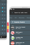 screenshot of FM radios from Spain