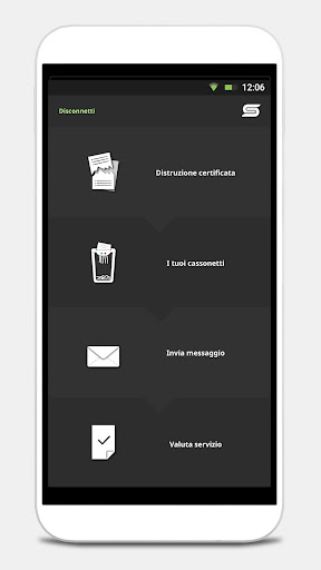 Android application Cassonetto 4.0 screenshort