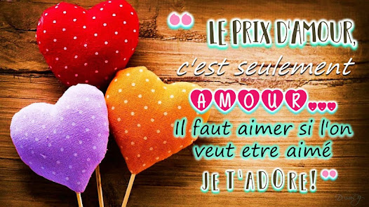 French Love messages & quotes  screenshots 1