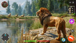 Lion Games 3D Animal Simulator - Screenshot 2