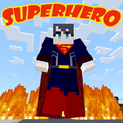 mod Super heroes Minecraft logo