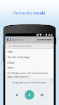 screenshot of Dictionnaire français