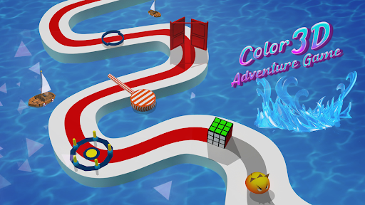 Line Color 3D: Paint Line Play apkpoly screenshots 5