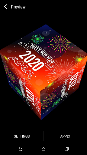NewYear Live Wallpaper Screen 3