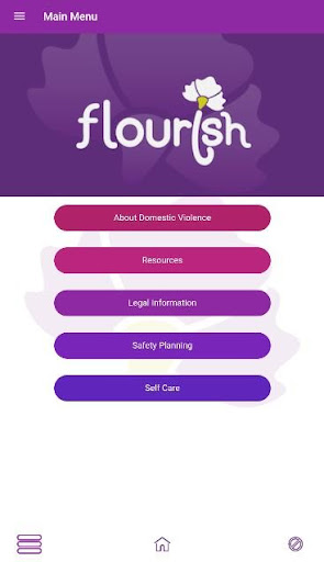 Android application Flourish screenshort