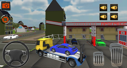 Android application Truck Trailer Simulator Basuri screenshort
